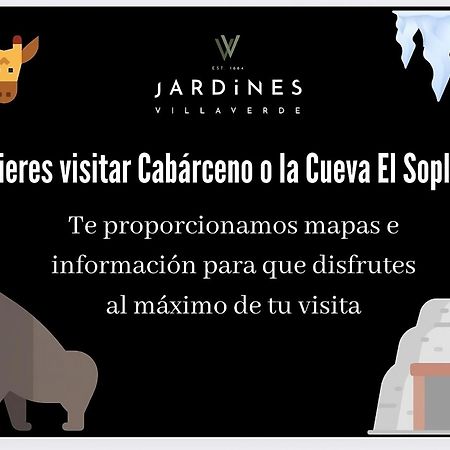 Jardines Villaverde Villaverde de Pontones Dış mekan fotoğraf